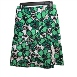 Optionelle Scalloped Edge Skirt sz 6 Vintage Like New